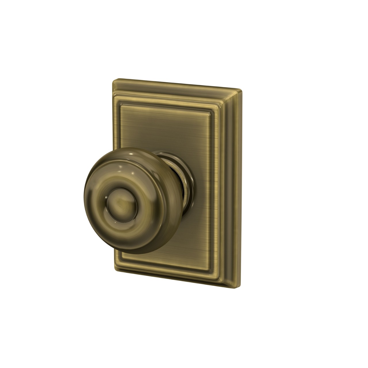Georgian Knob Hall & Closet Lock