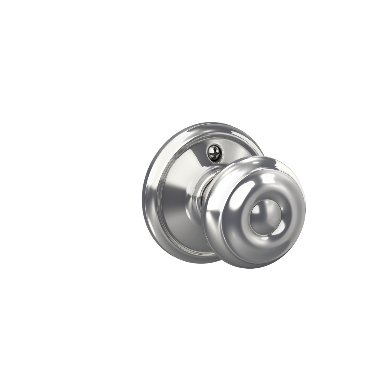 Serrure avec bouton Georgian pour vestibule et garde-robe