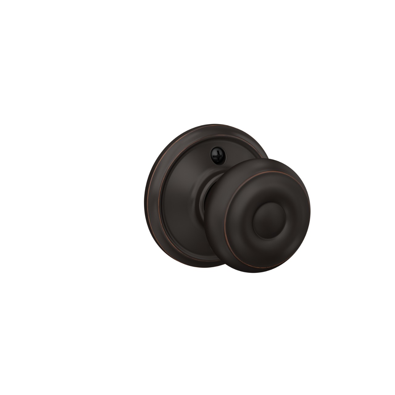 Serrure avec bouton Georgian pour vestibule et garde-robe
