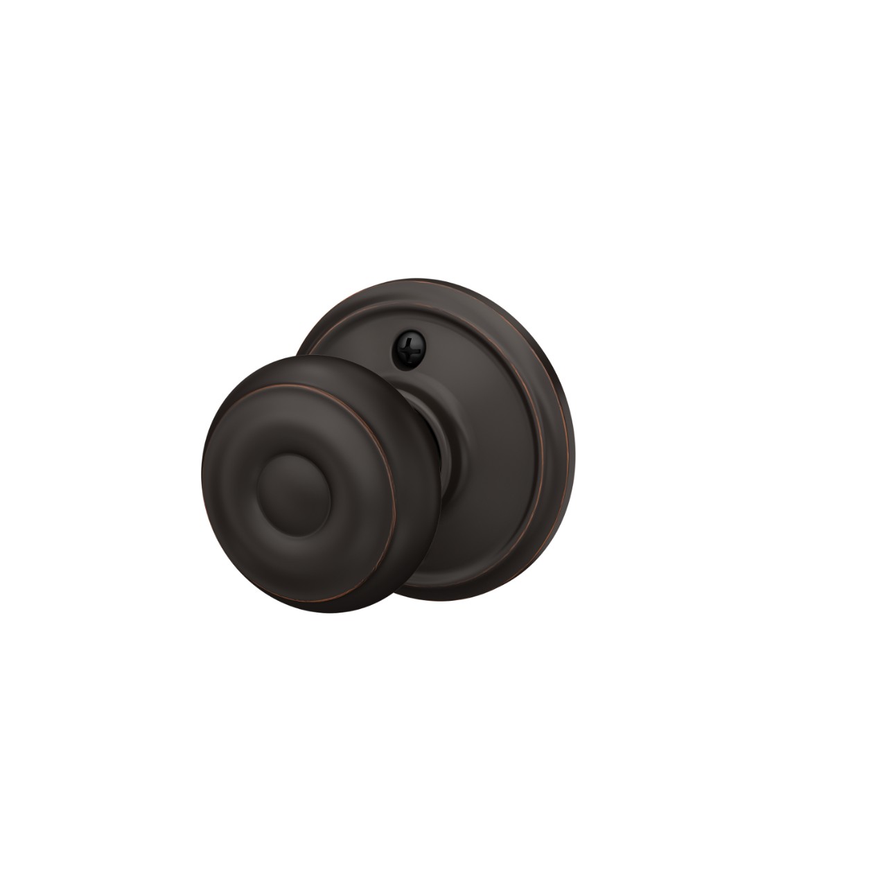 Serrure avec bouton Georgian pour vestibule et garde-robe