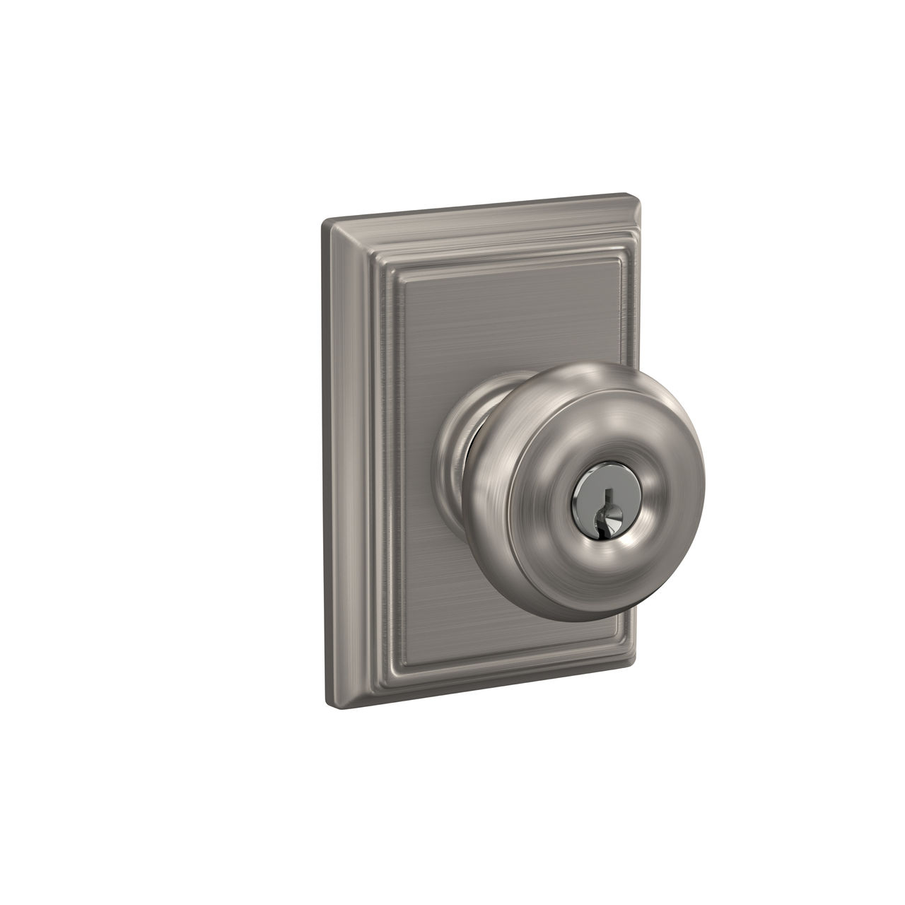 Georgian Knob Keyed Entry Lock