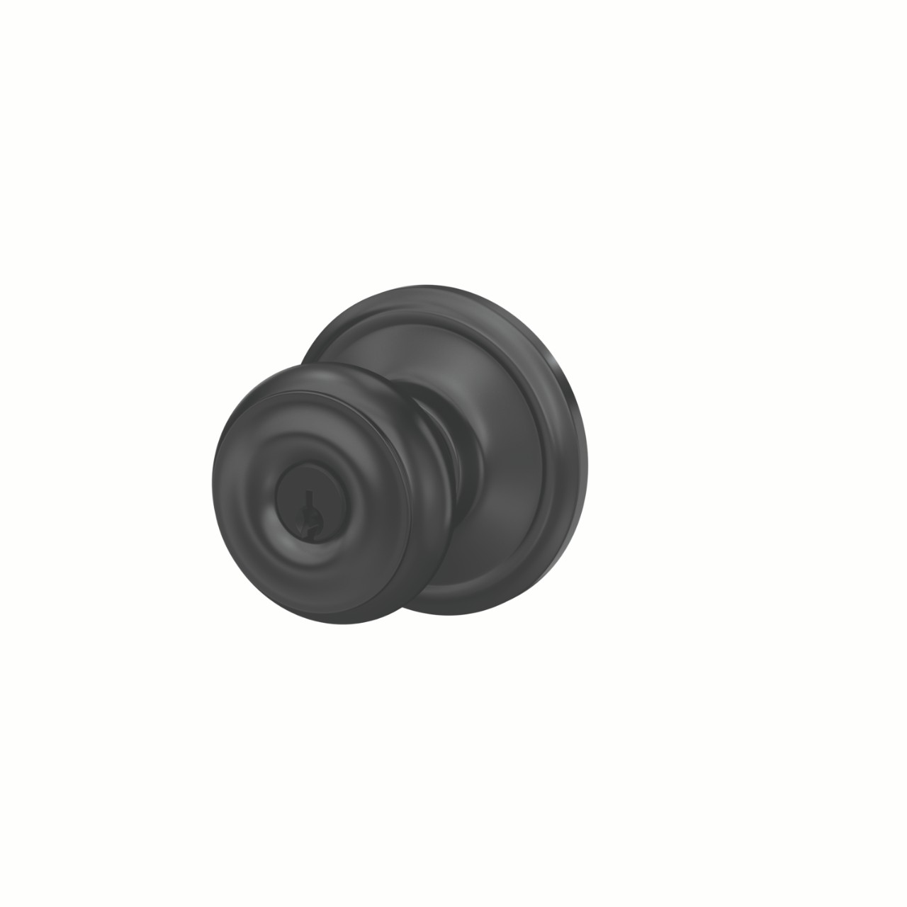 Georgian Knob Keyed Entry Lock