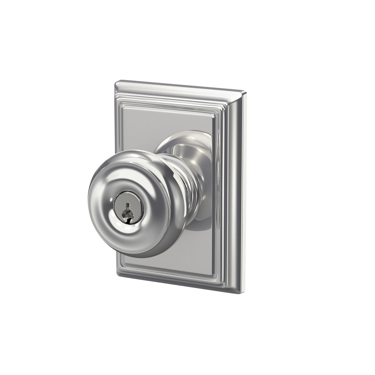 Georgian Knob Keyed Entry Lock
