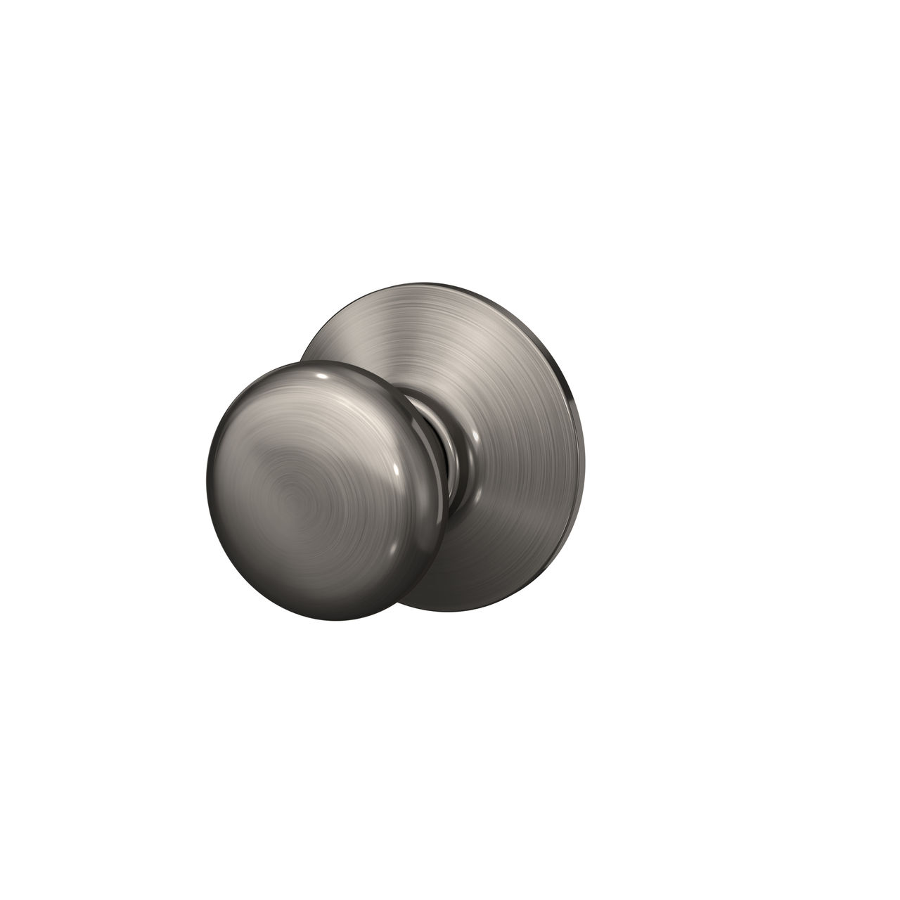 Serrure avec bouton Plymouth pour vestibule et garde-robe