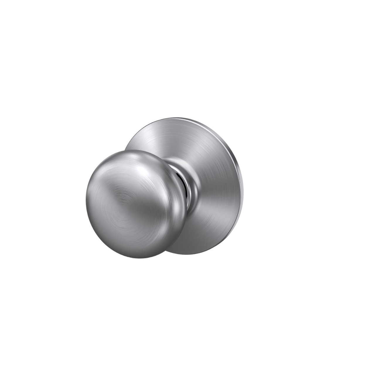 Serrure avec bouton Plymouth pour vestibule et garde-robe