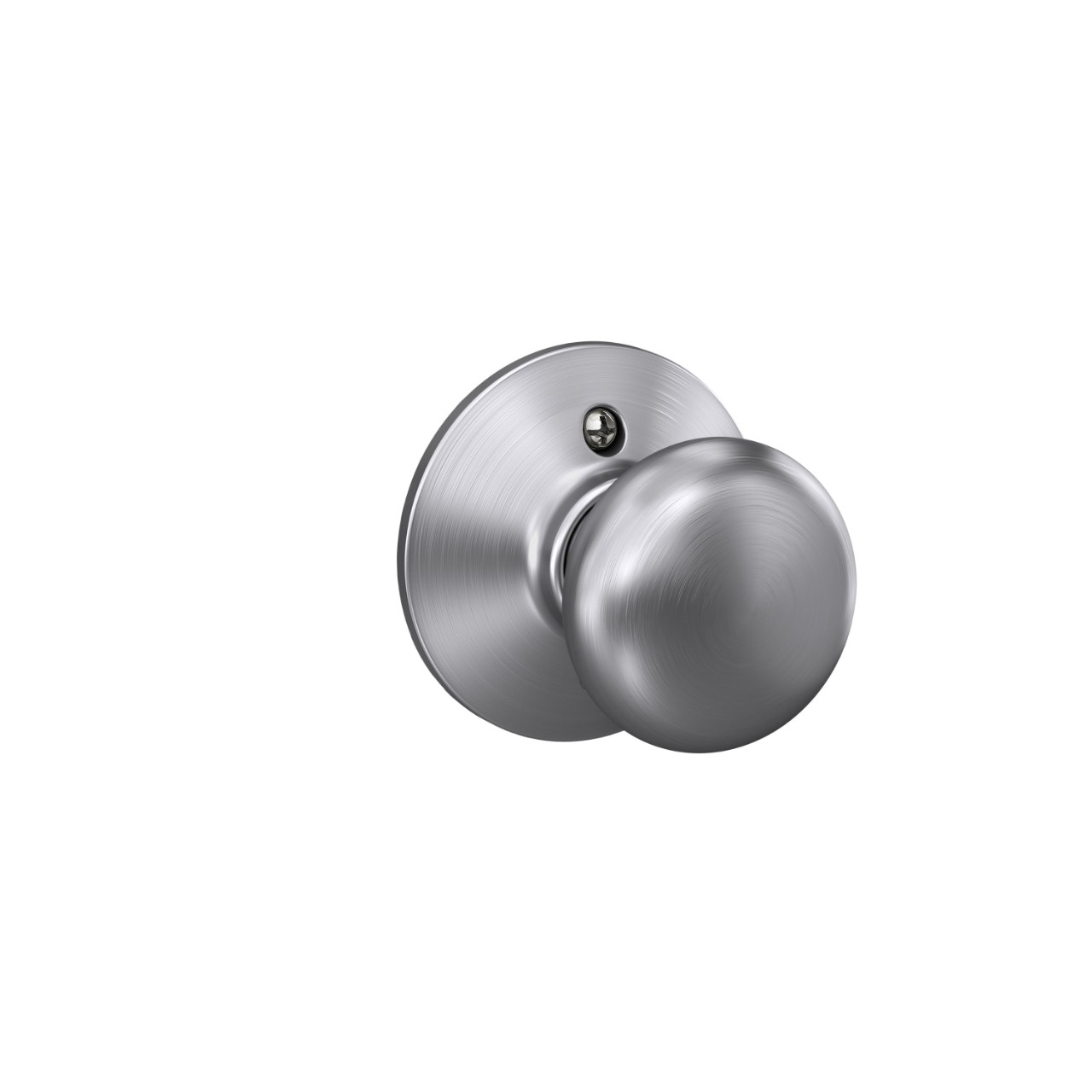Serrure avec bouton Plymouth pour vestibule et garde-robe