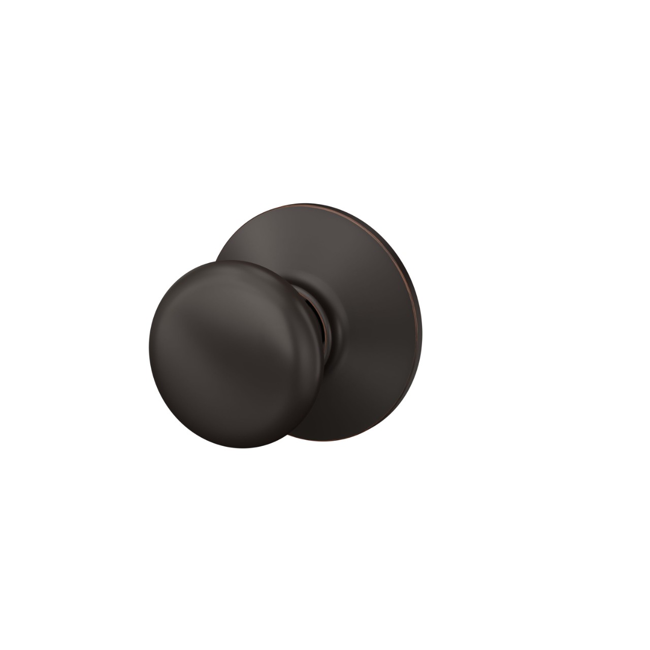 Serrure avec bouton Plymouth pour vestibule et garde-robe