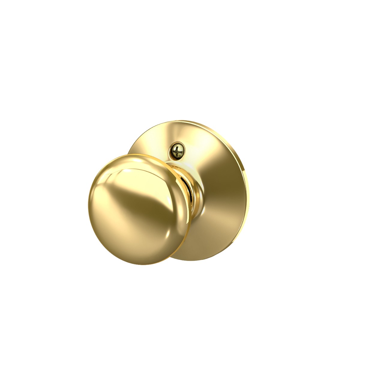 Serrure sans rotation avec bouton Plymouth