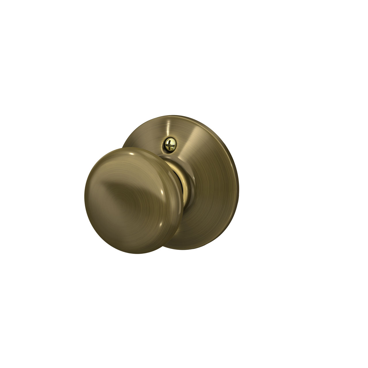 Serrure sans rotation avec bouton Plymouth