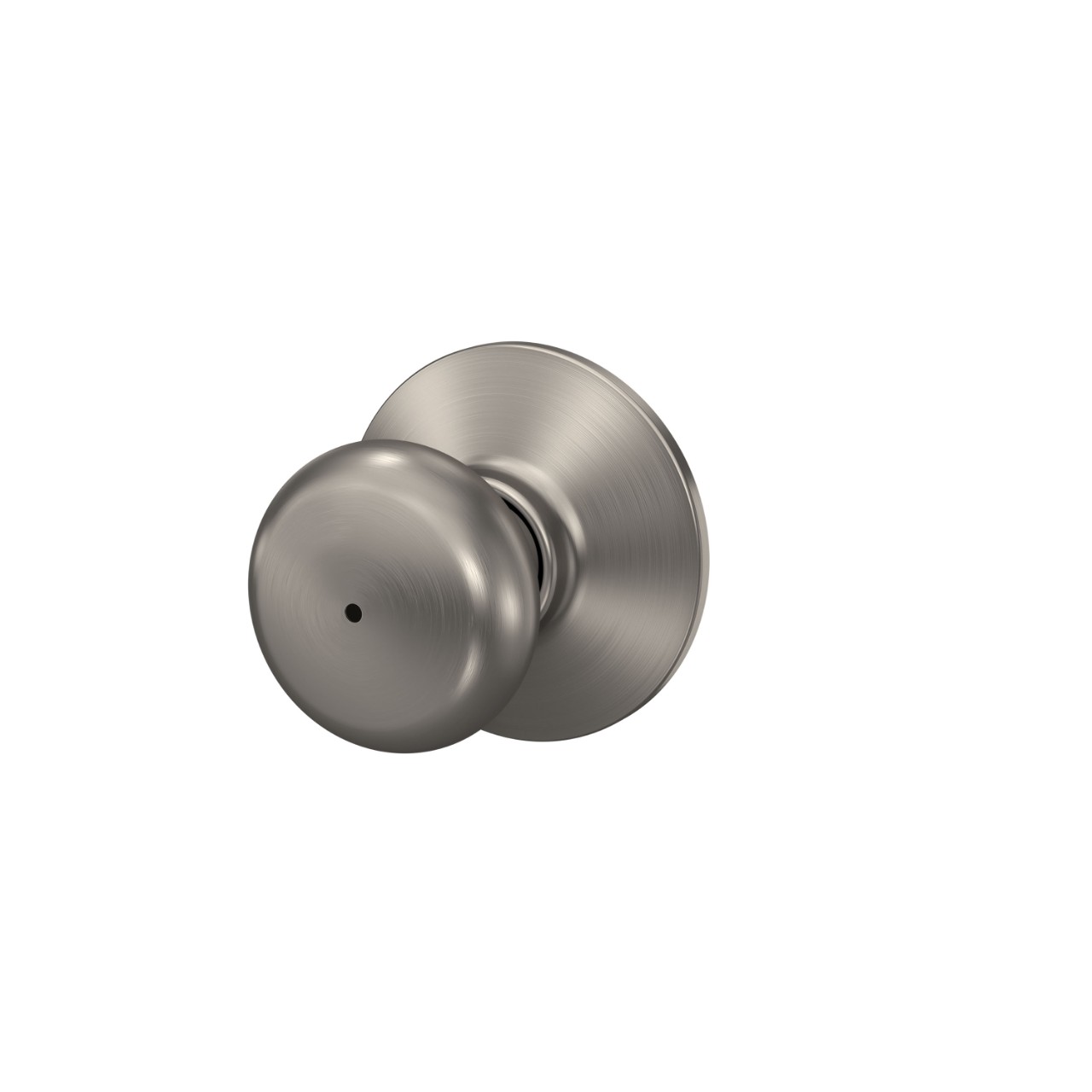 Serrure avec bouton Plymouth pour chambre de bain et chambre à coucher