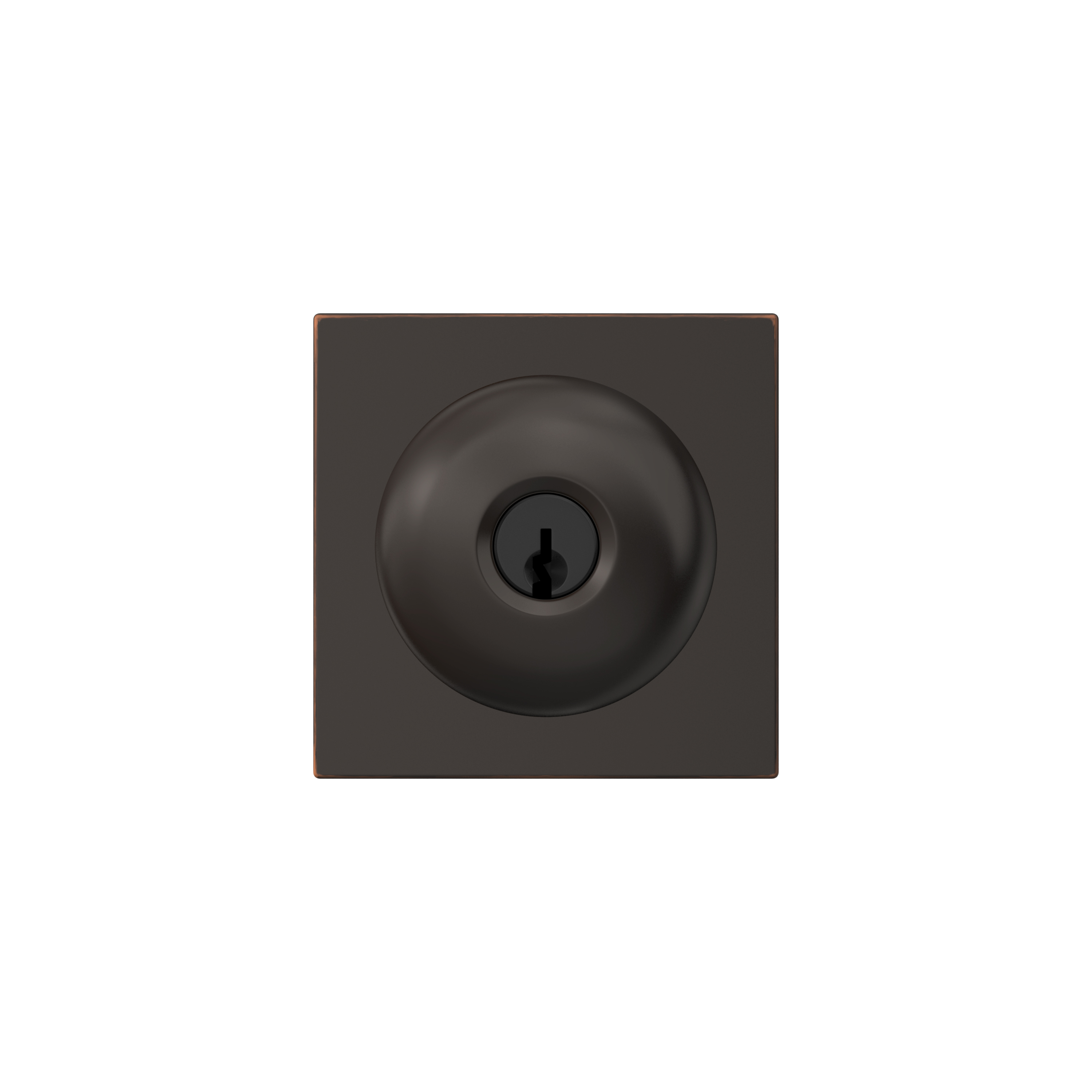 Plymouth Knob with Collins Trim Keyed Entry Lock