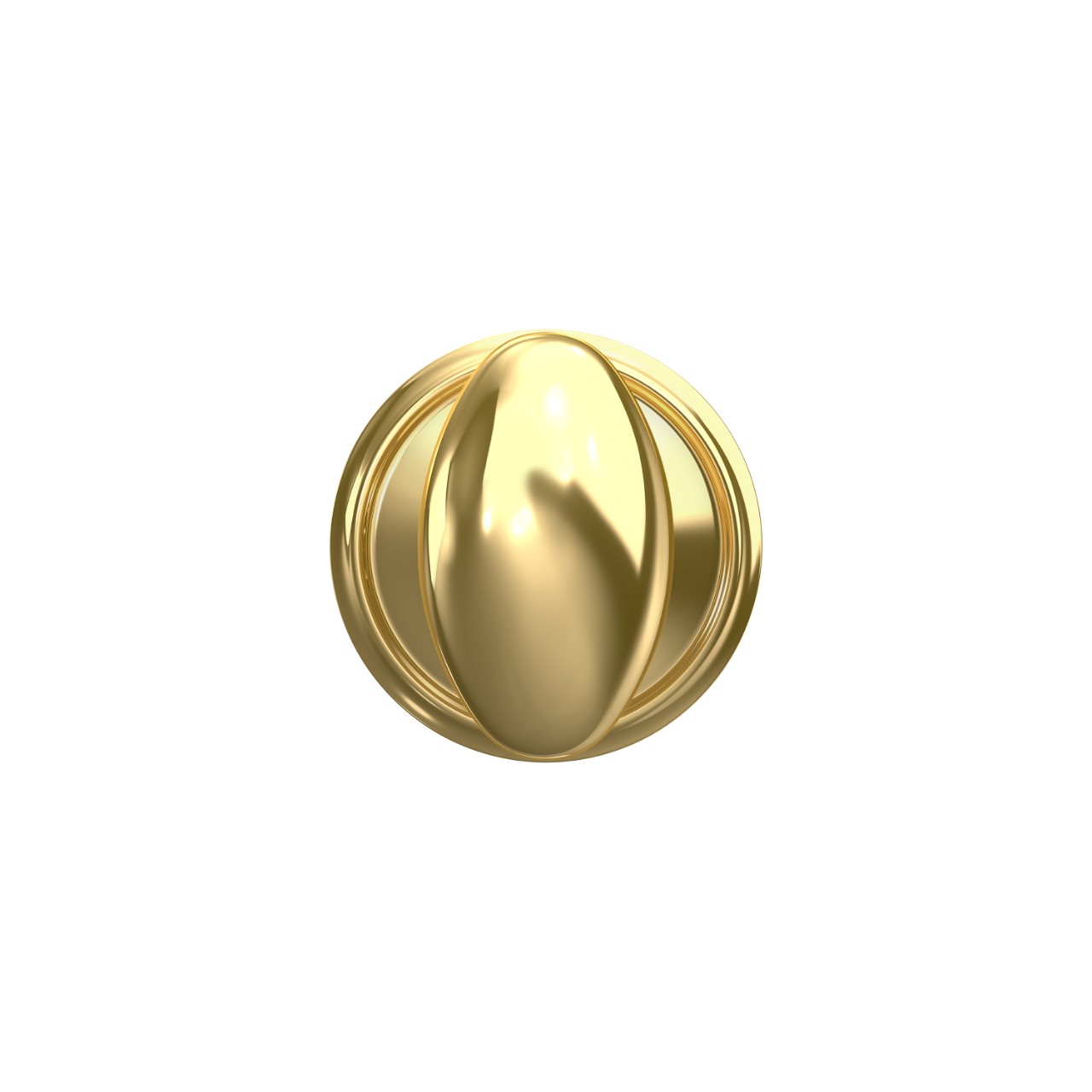 Serrure sans rotation avec bouton Siena