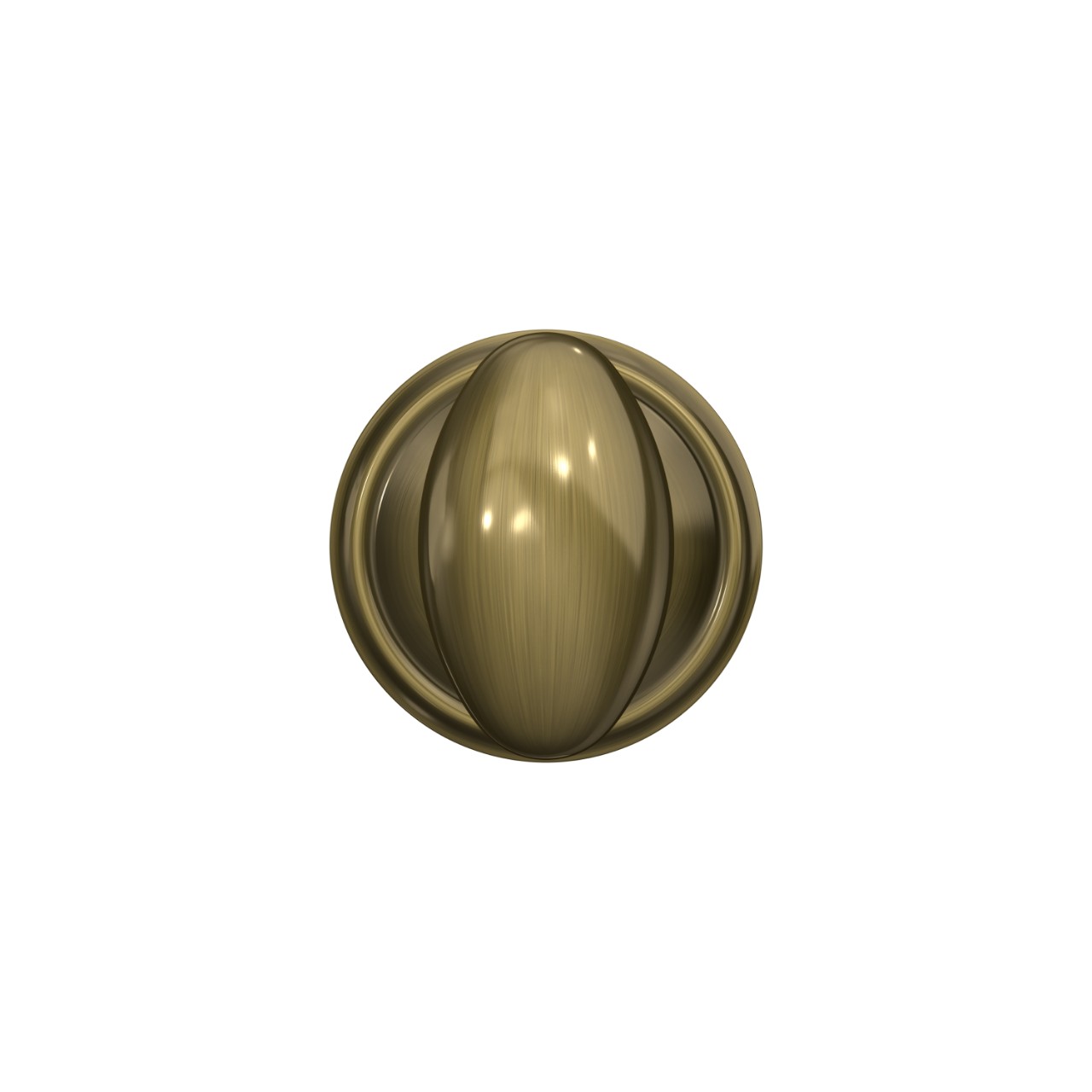 Serrure sans rotation avec bouton Siena