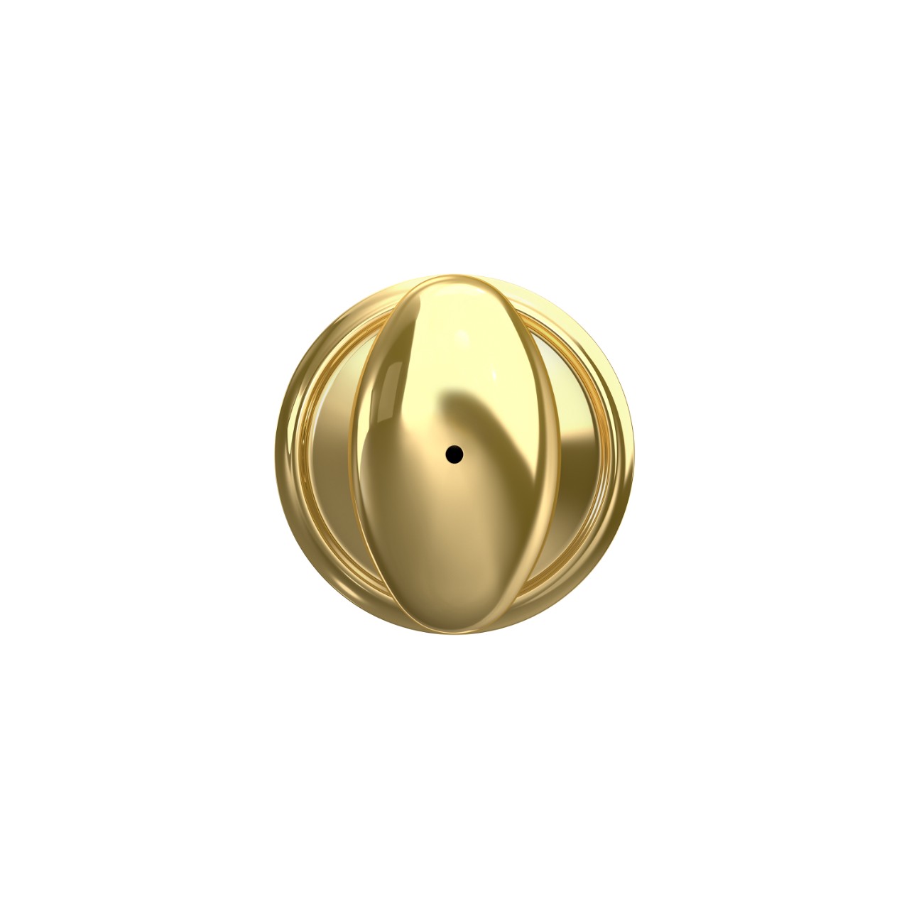 Serrure avec bouton Siena pour chambre de bain et chambre à coucher