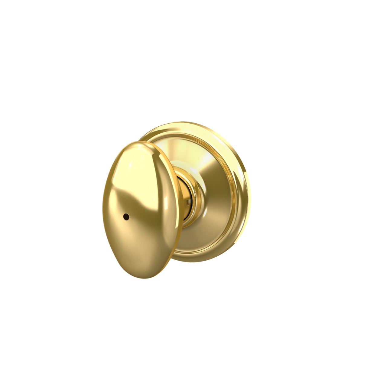 Serrure avec bouton Siena pour chambre de bain et chambre à coucher
