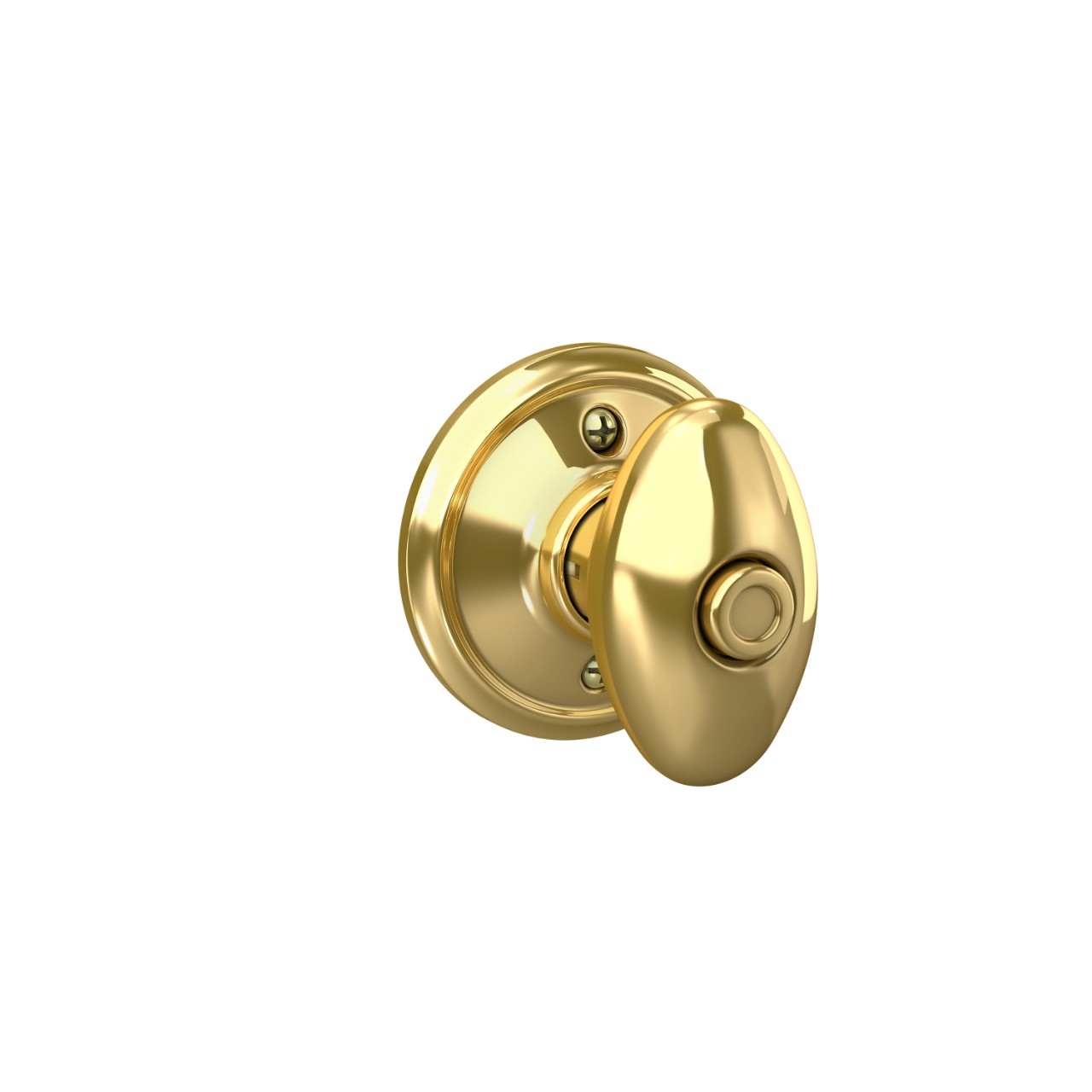 Serrure avec bouton Siena pour chambre de bain et chambre à coucher