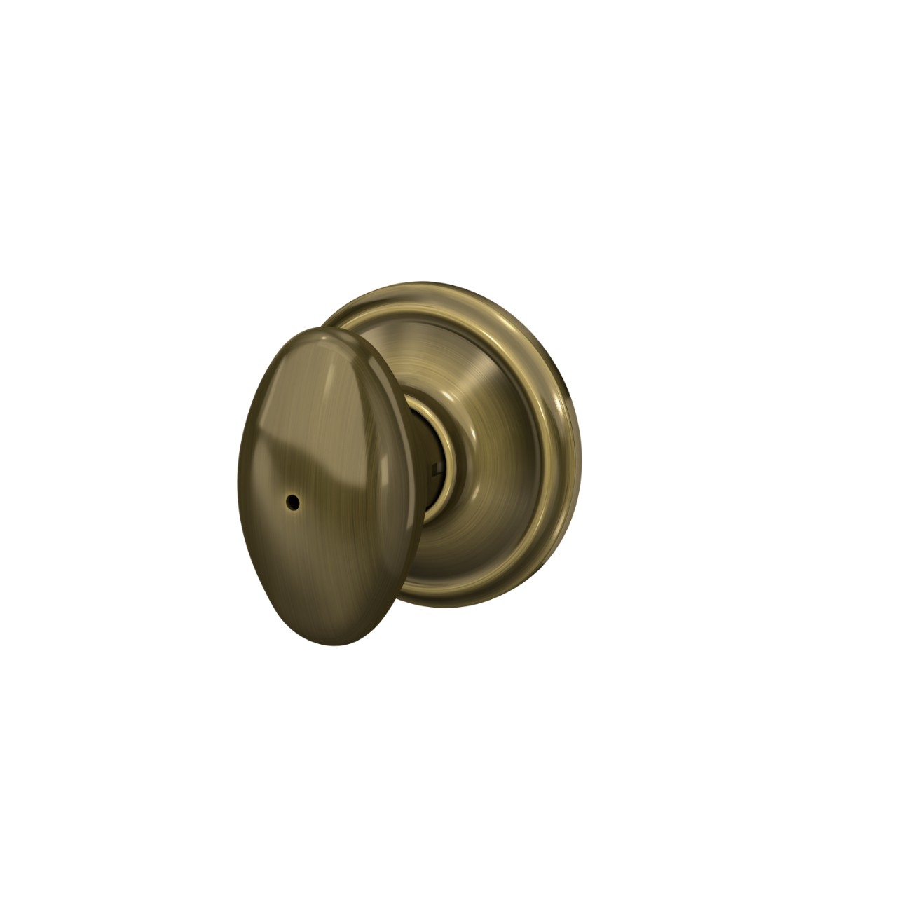 Serrure avec bouton Siena pour chambre de bain et chambre à coucher