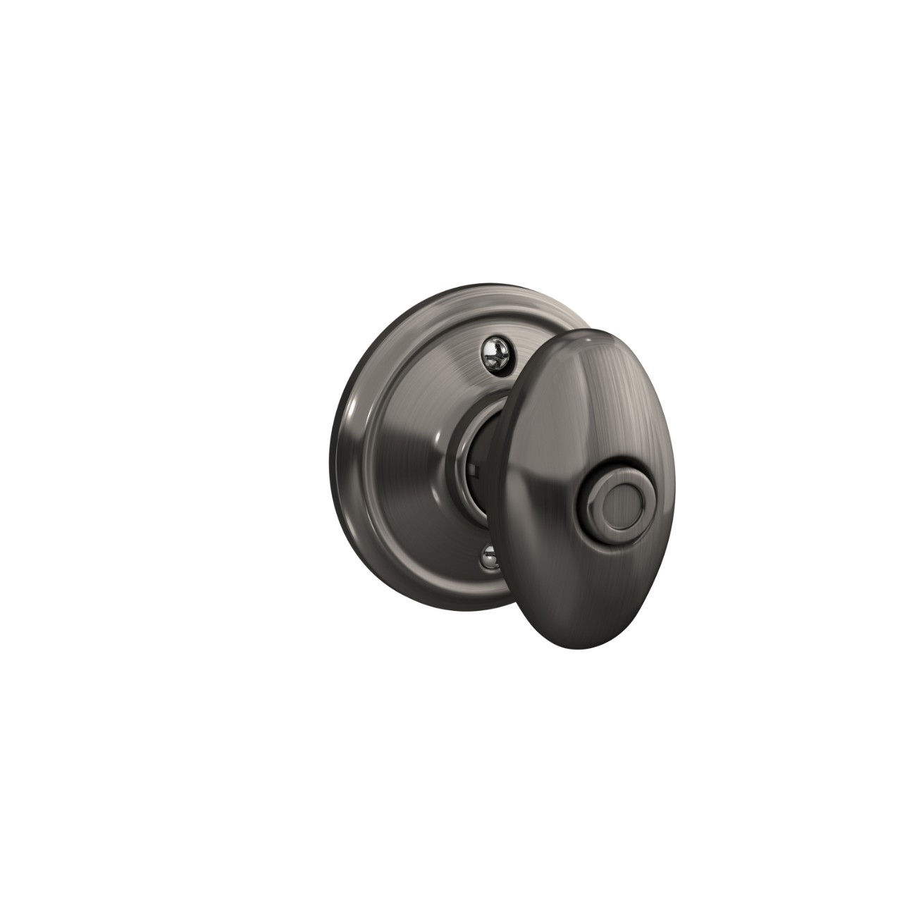 Serrure avec bouton Siena pour chambre de bain et chambre à coucher