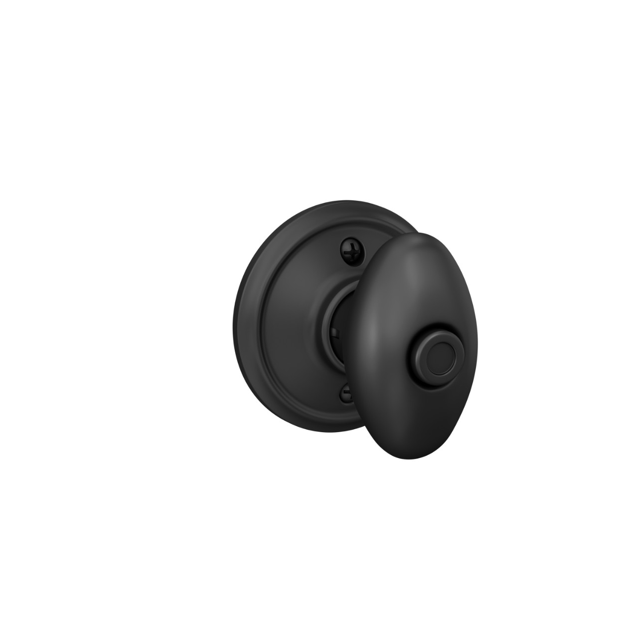 Serrure avec bouton Siena pour chambre de bain et chambre à coucher