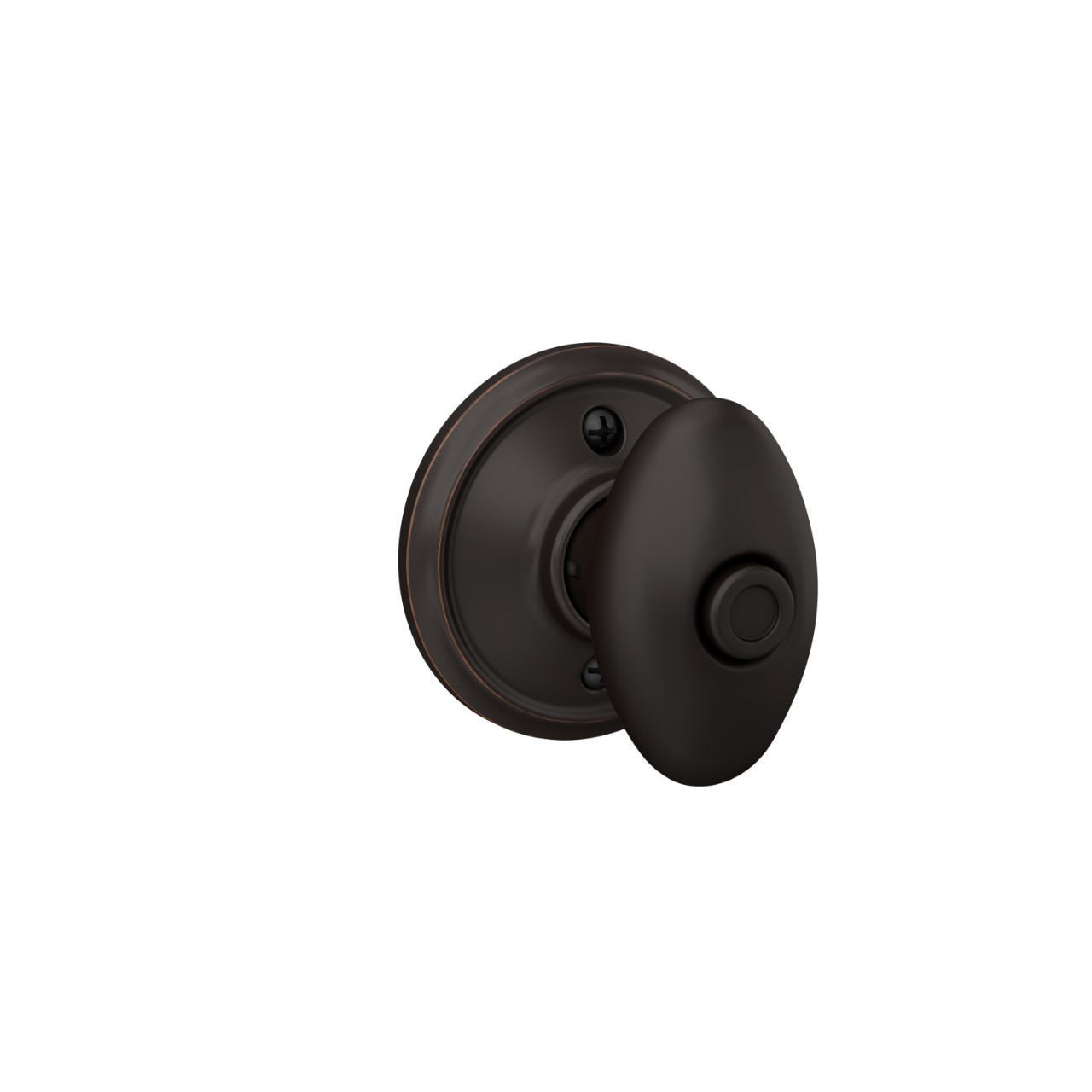 Serrure avec bouton Siena pour chambre de bain et chambre à coucher