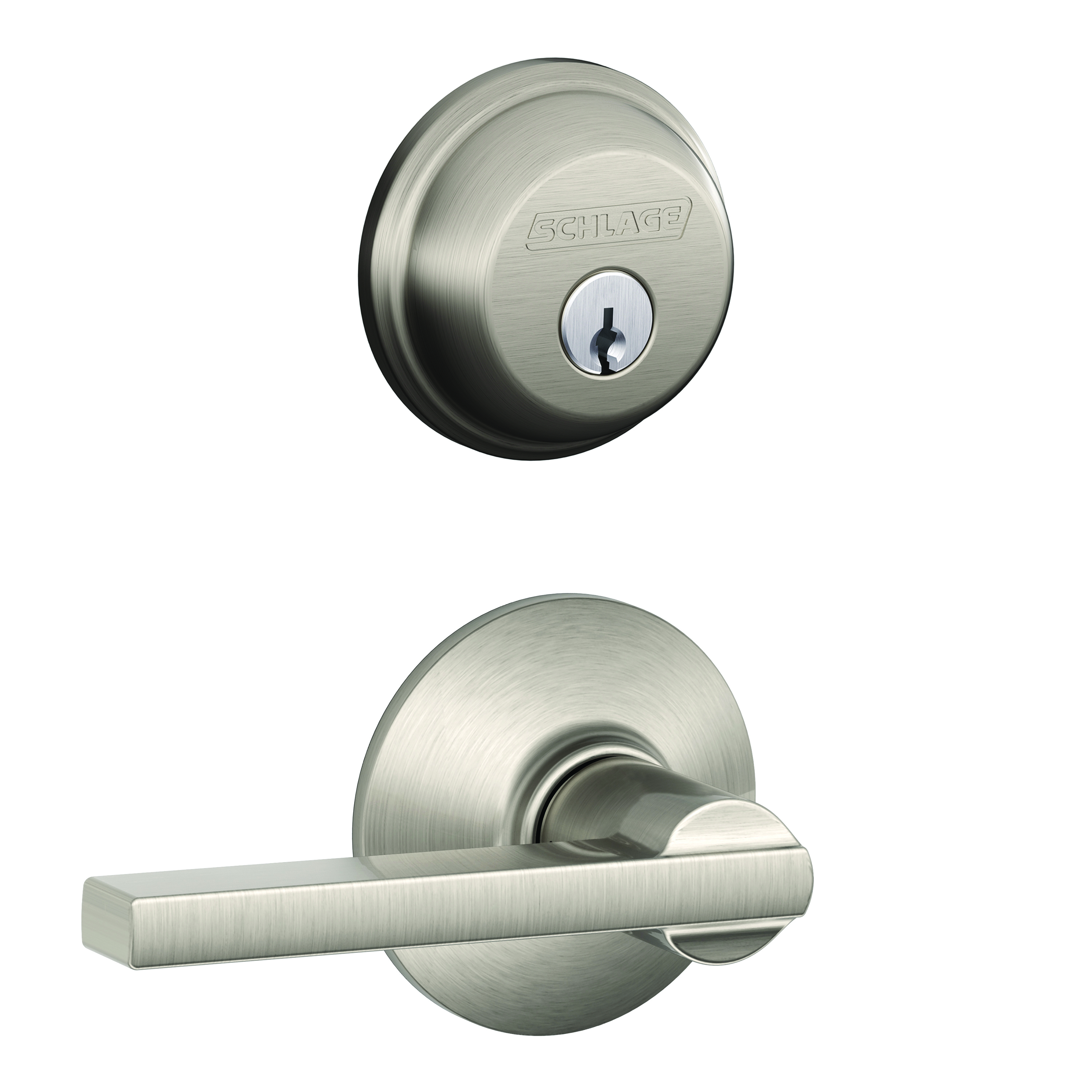 Single Cylinder Deadbolt and Latitude Passage Lever
