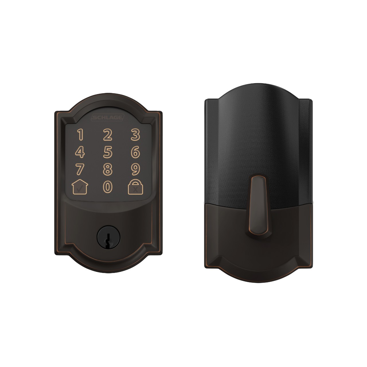 Pêne dormant intelligent Wi-Fi Encode™ de Schlage