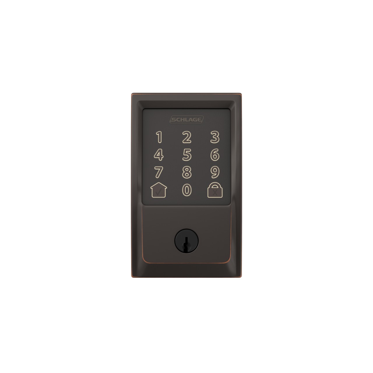Pêne dormant intelligent Wi-Fi Encode™ de Schlage