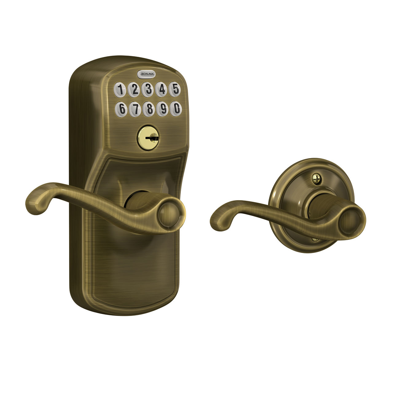 Keypad Lever and Flair Lever with Auto Lock