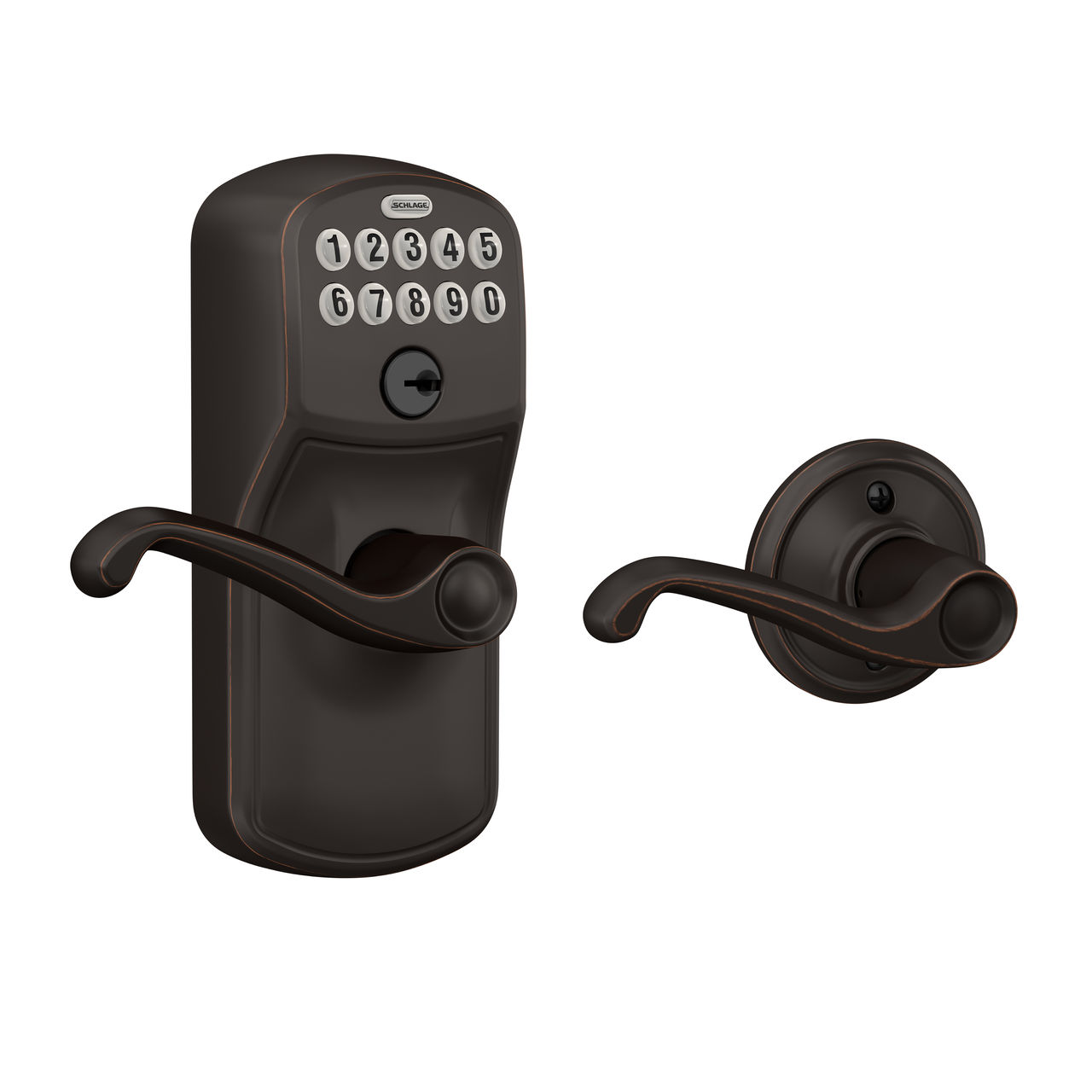Keypad Lever and Flair Lever with Auto Lock