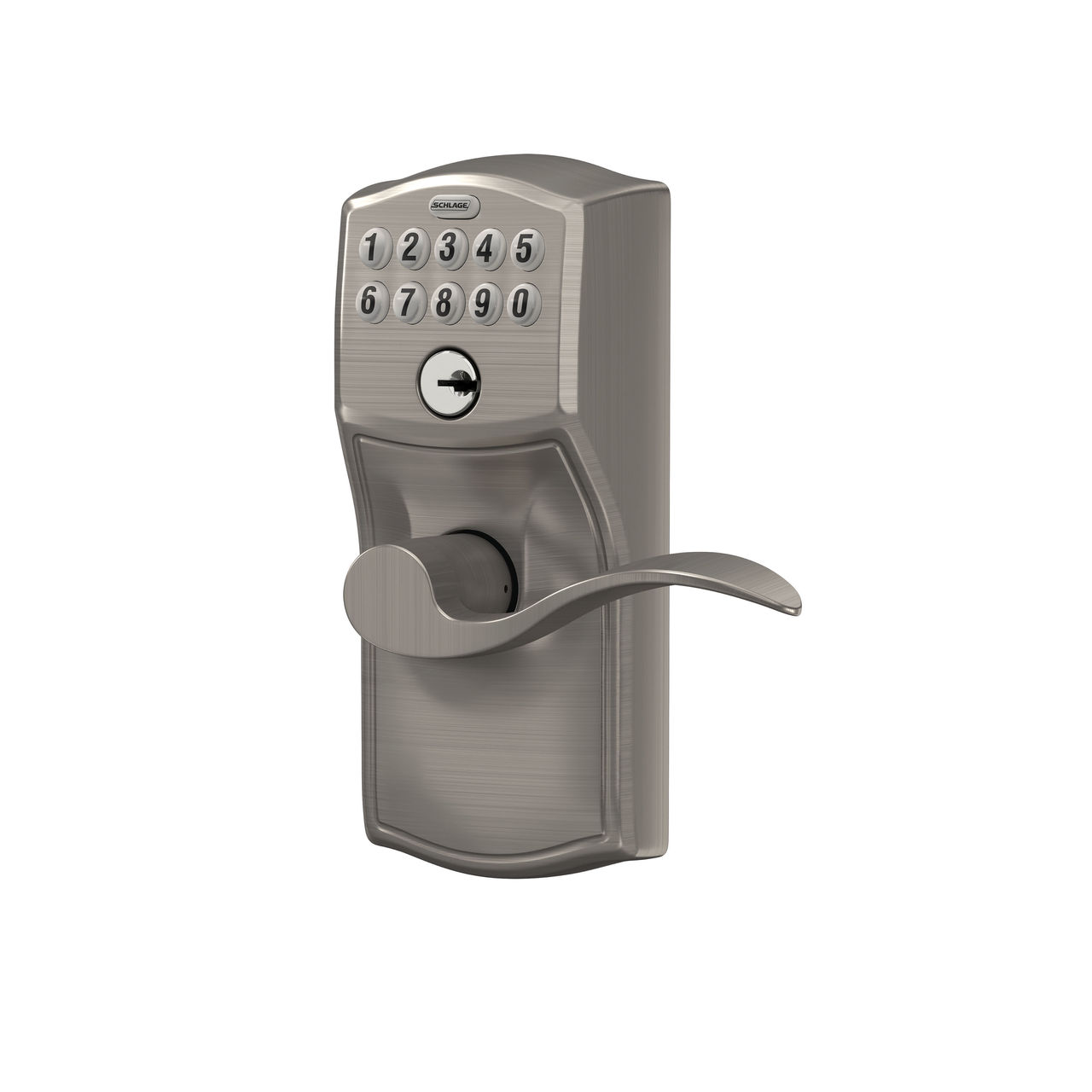 Keypad Lever and Accent Lever with Flex Lock