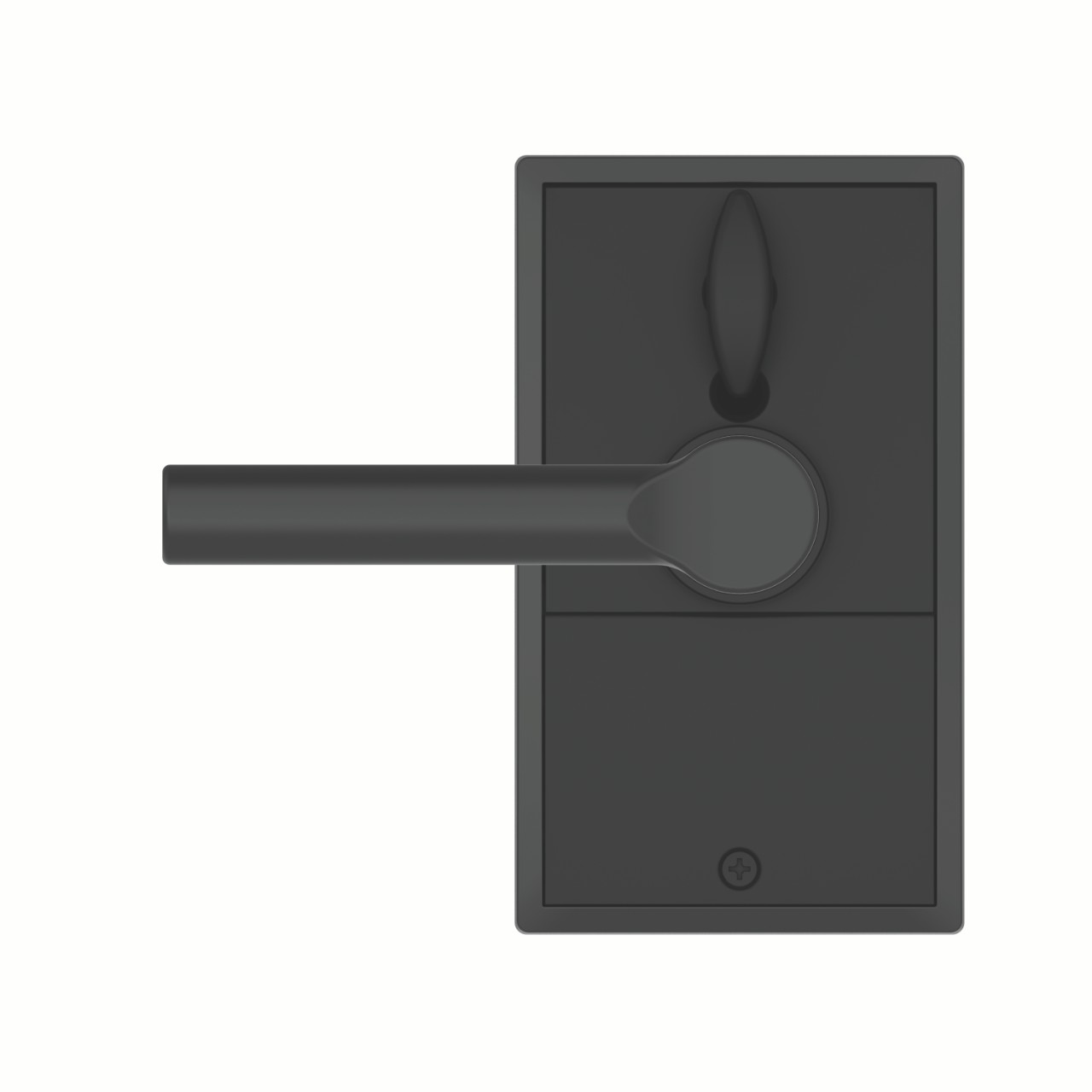 Levier à écran tactile sans clé Schlage Touch™ avec garniture Century et levier Broadway