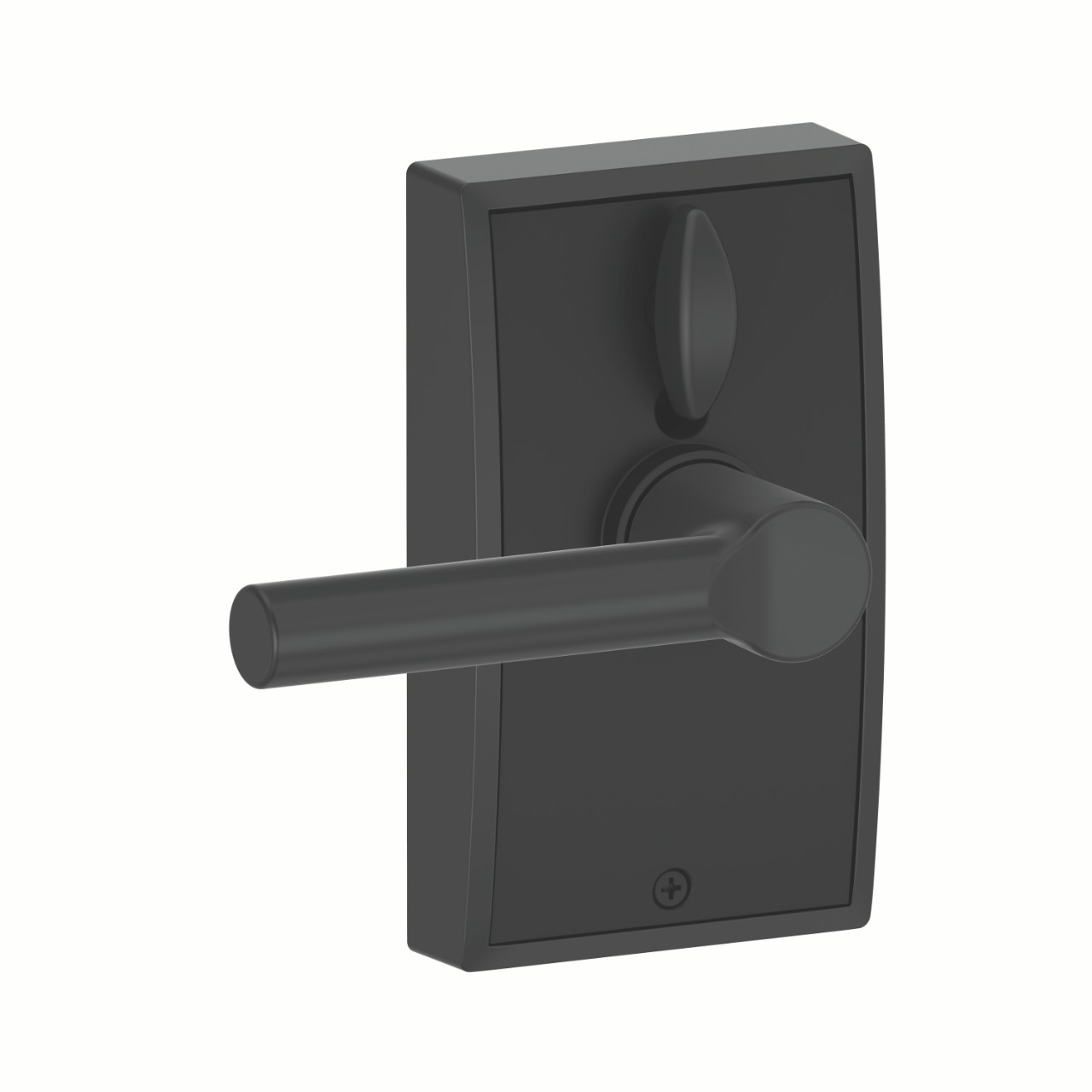 Levier à écran tactile sans clé Schlage Touch™ avec garniture Century et levier Broadway
