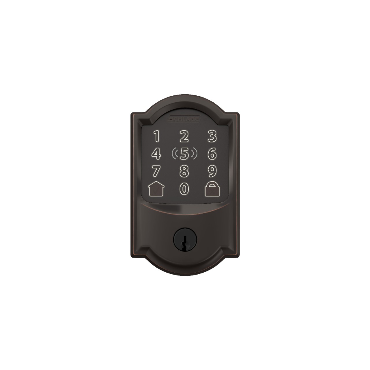 Pêne dormant intelligent Wi-Fi Encode Plus™ de Schlage
