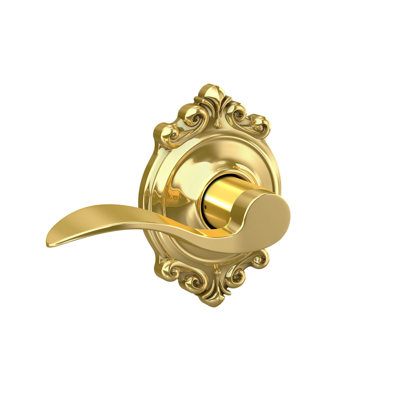 Accent Lever Hall & Closet Lock