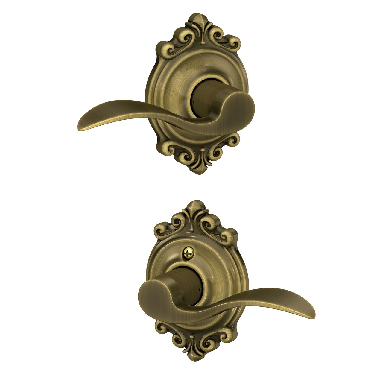 Accent Lever Hall & Closet Lock