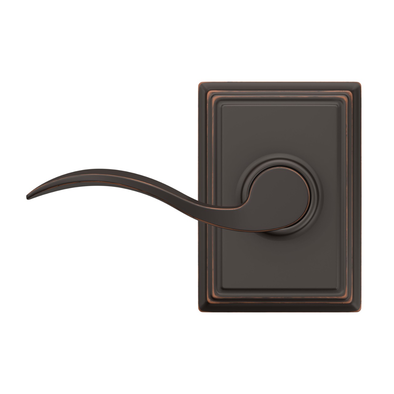 Accent Lever Hall & Closet Lock