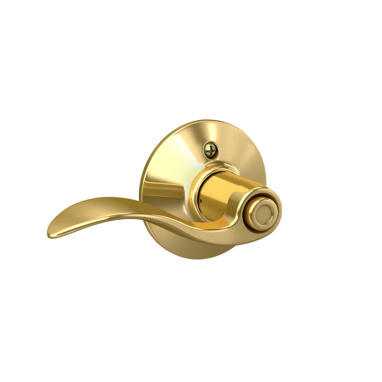 Serrure avec levier Accent pour chambre de bain et chambre à coucher