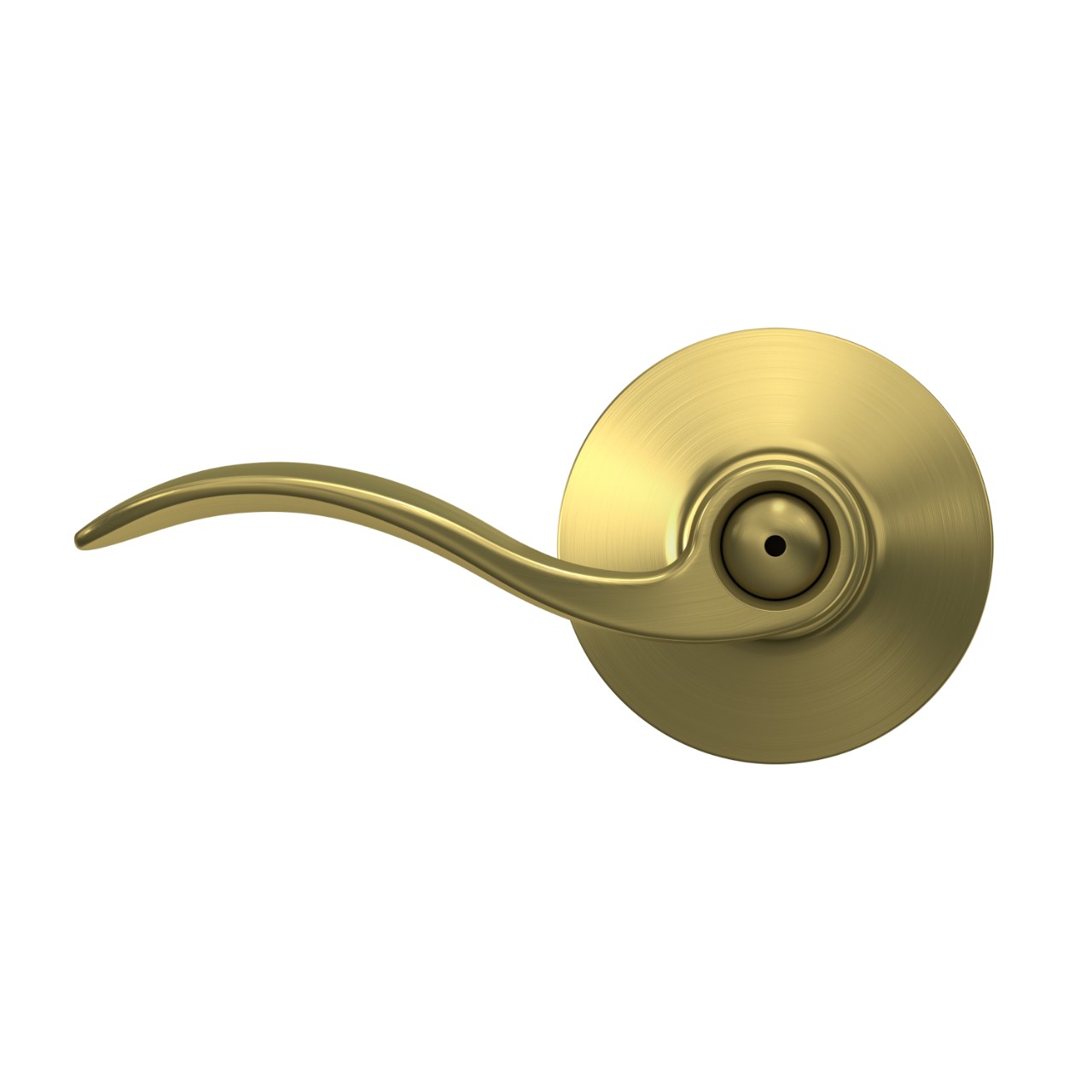 Serrure avec levier Accent pour chambre de bain et chambre à coucher