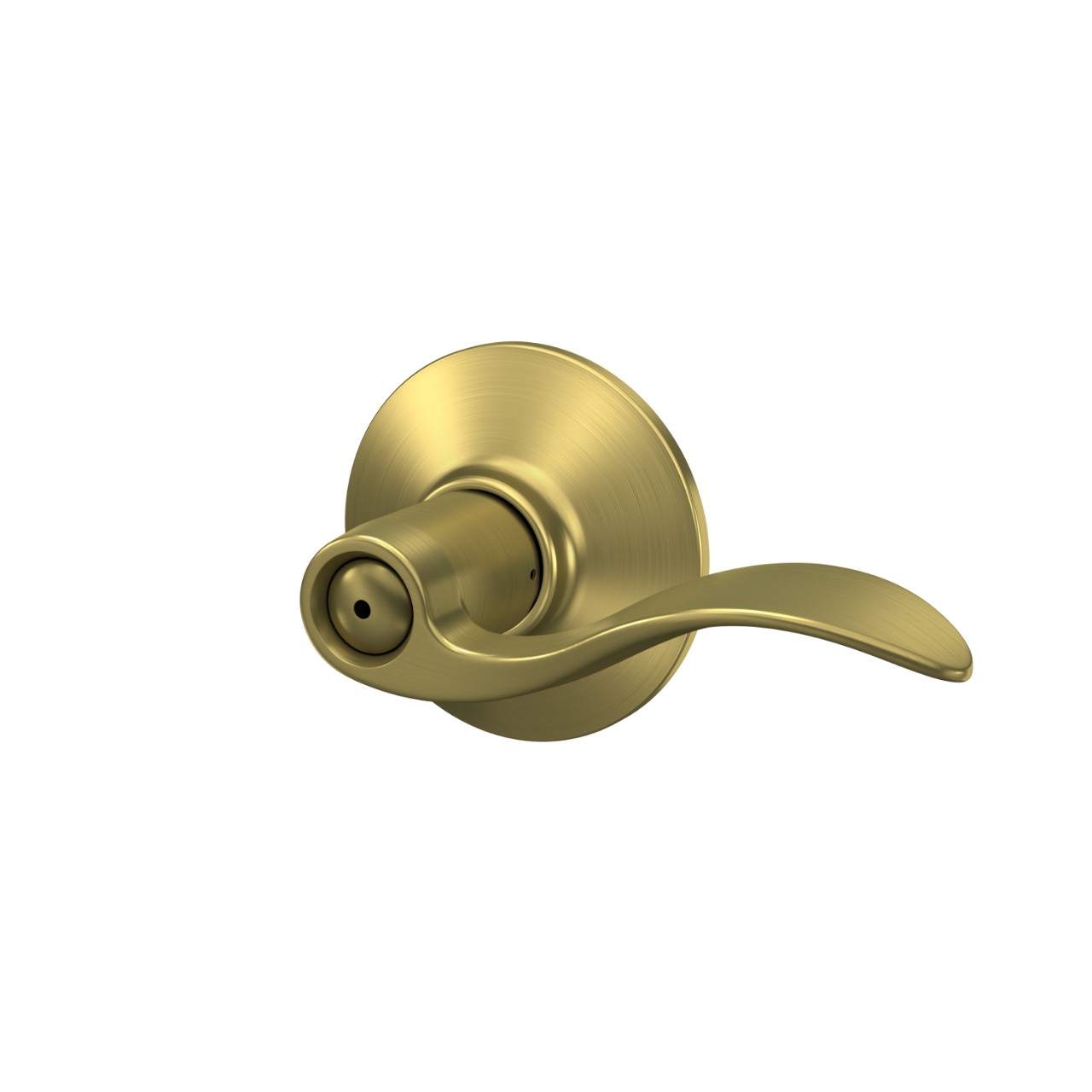 Serrure avec levier Accent pour chambre de bain et chambre à coucher