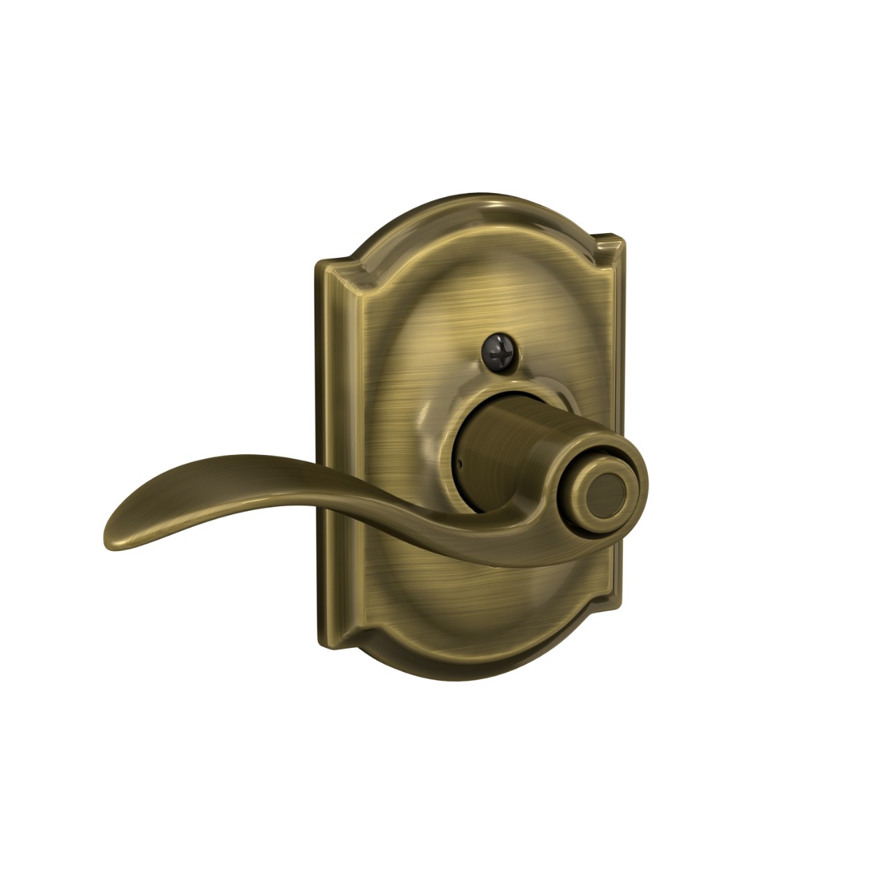 Accent Lever Bed & Bath Lock