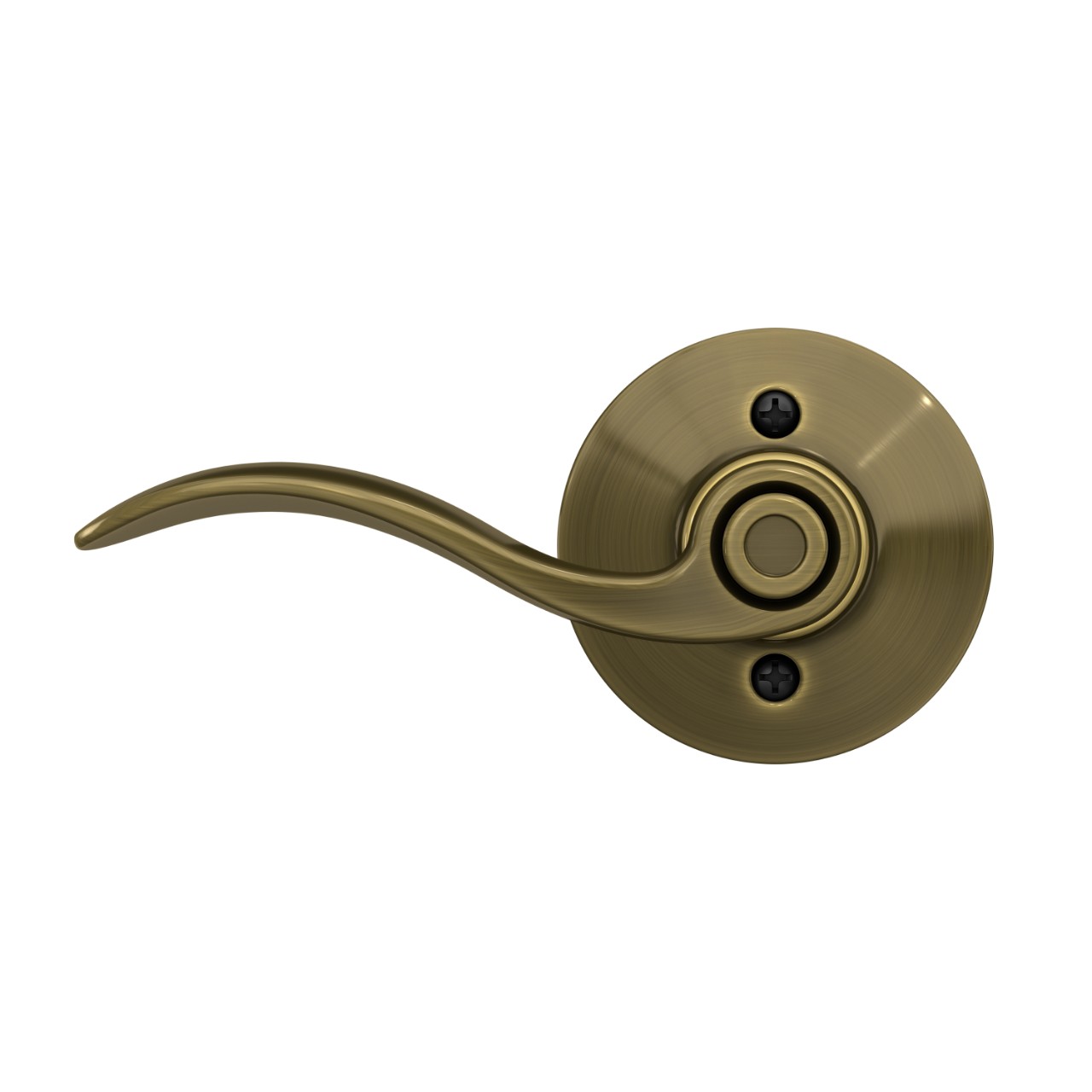 Serrure avec levier Accent pour chambre de bain et chambre à coucher