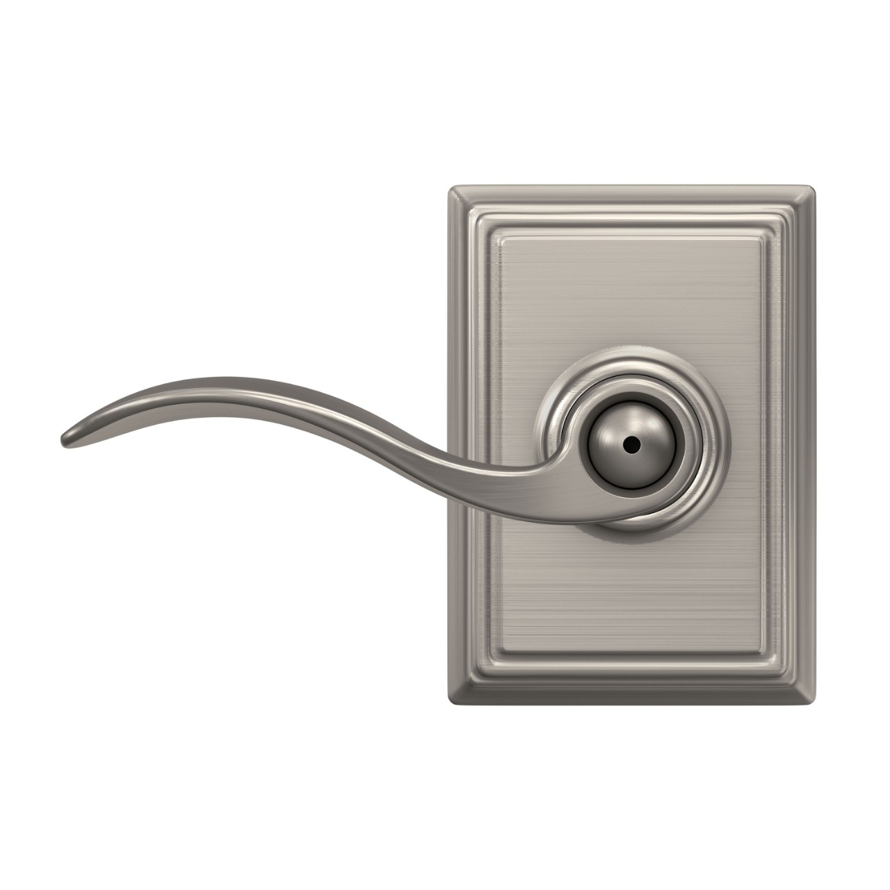 Accent Lever Bed & Bath Lock