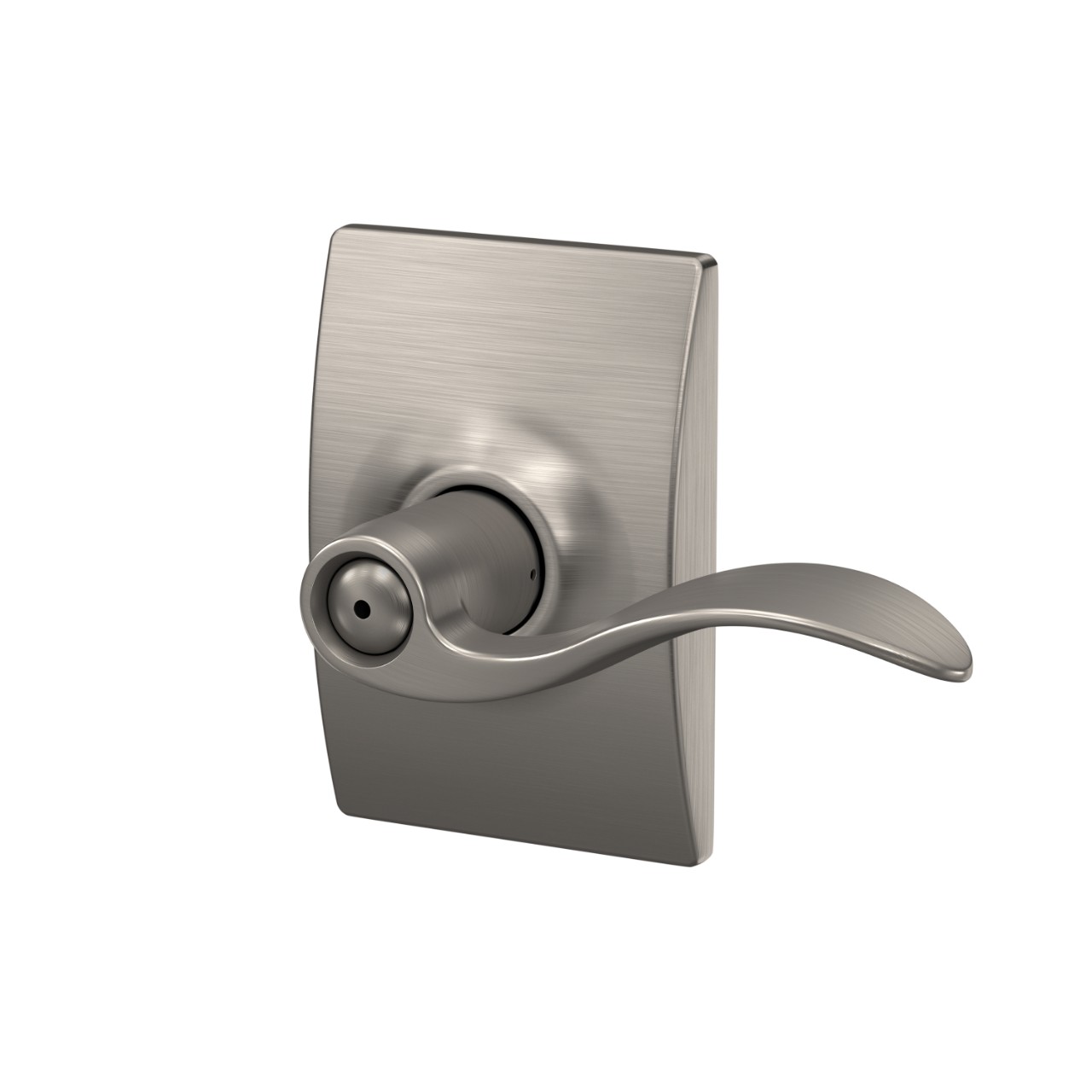 Accent Lever Bed & Bath Lock