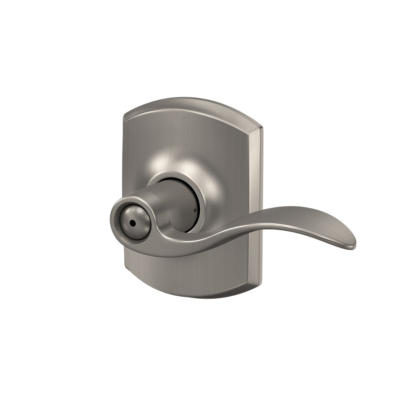Accent Lever Bed & Bath Lock