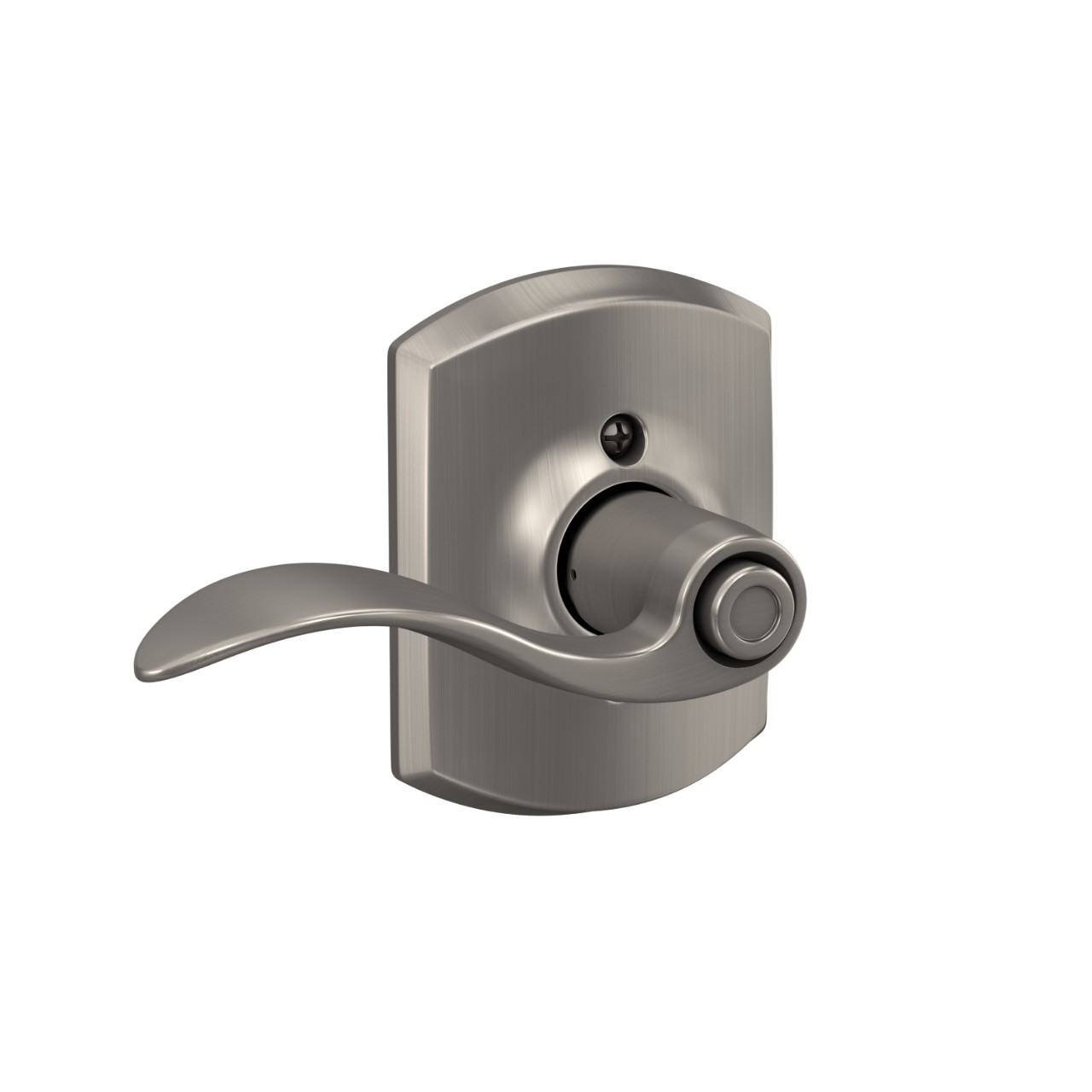 Accent Lever Bed & Bath Lock
