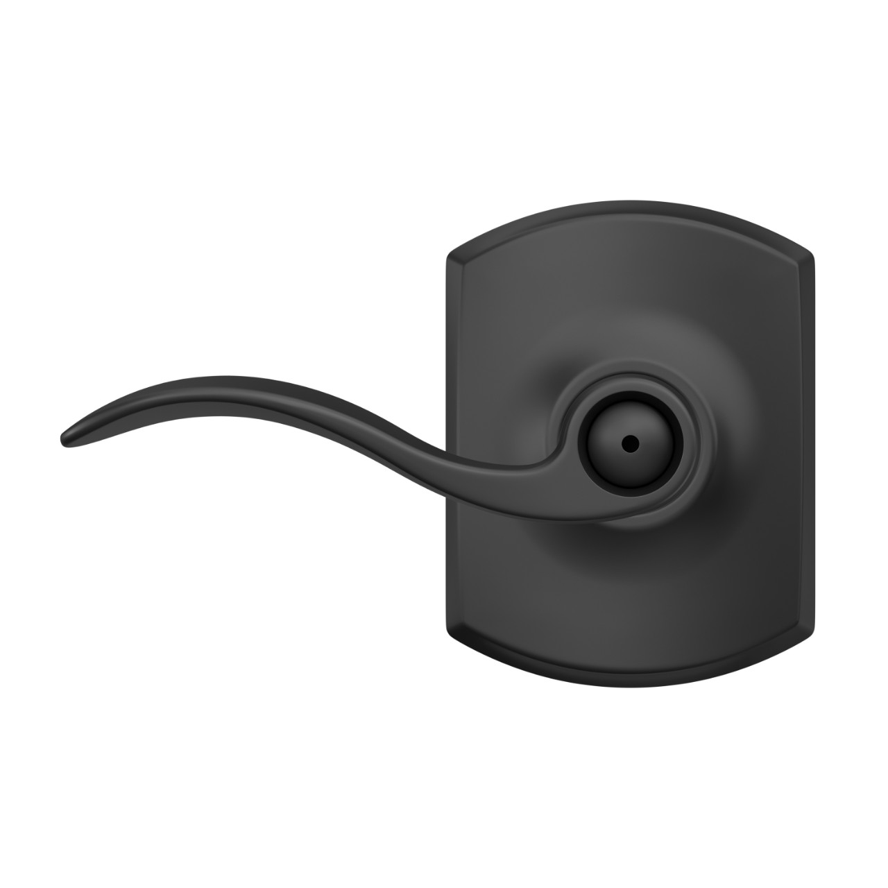 Accent Lever Bed & Bath Lock