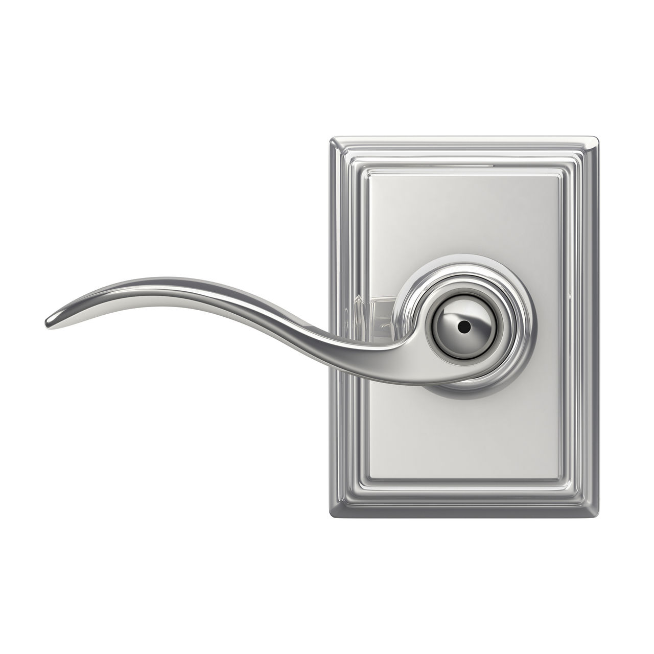 Accent Lever Bed & Bath Lock