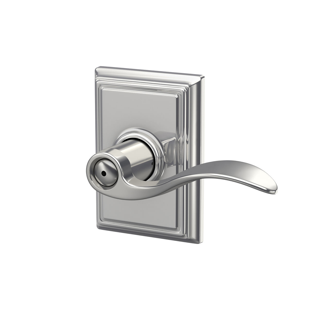 Accent Lever Bed & Bath Lock