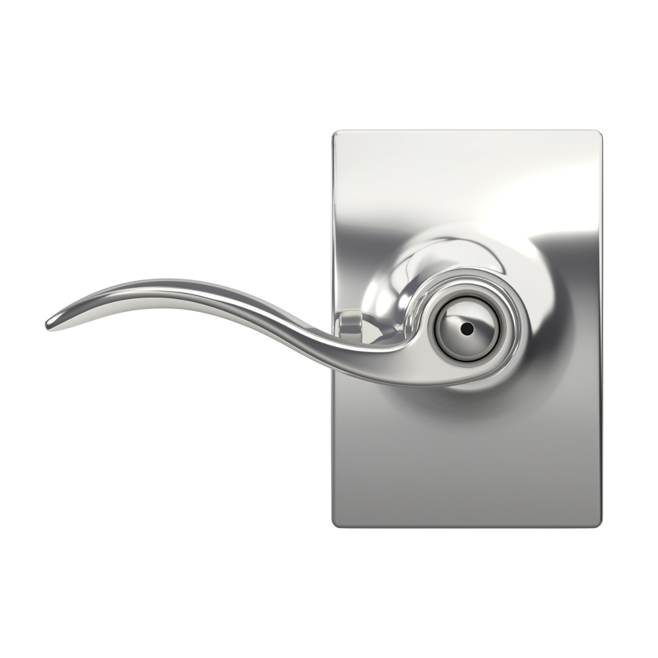 Accent Lever Bed & Bath Lock