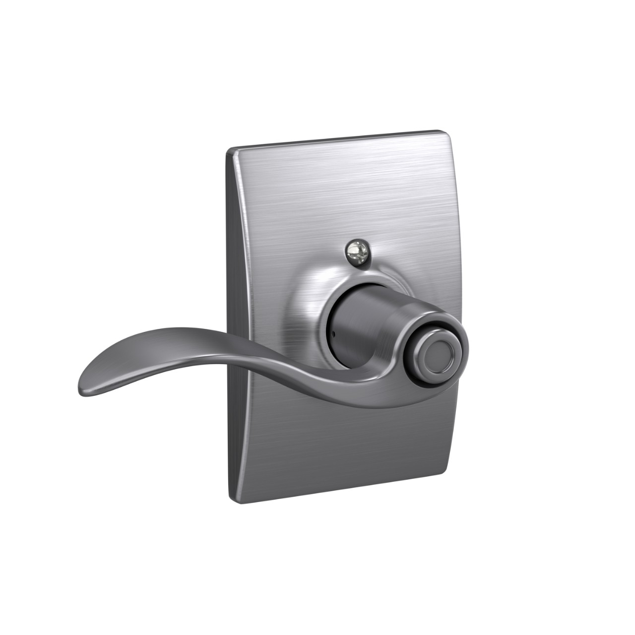Accent Lever Bed & Bath Lock